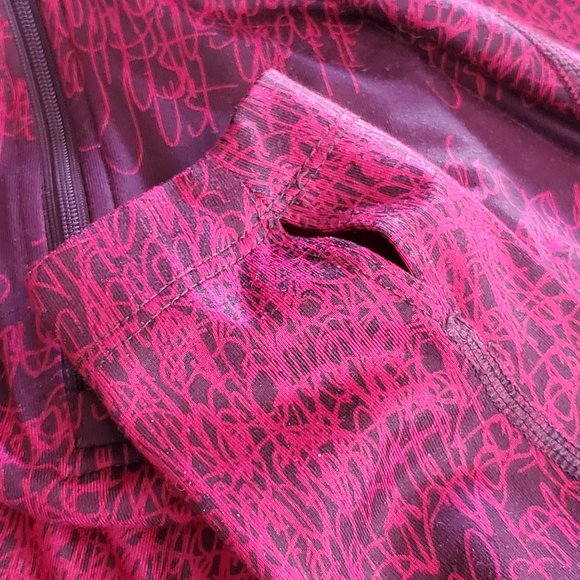 Nike Just Do It Scribble Script 1/4 Zip Thumbhole Mock Neck Therma Fit Pullover - Picture 8 of 10